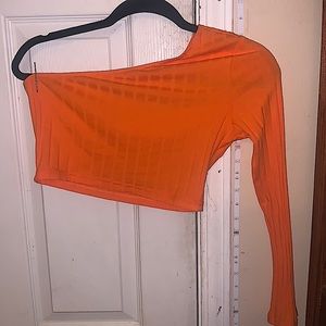 Crop top S Orange un- used